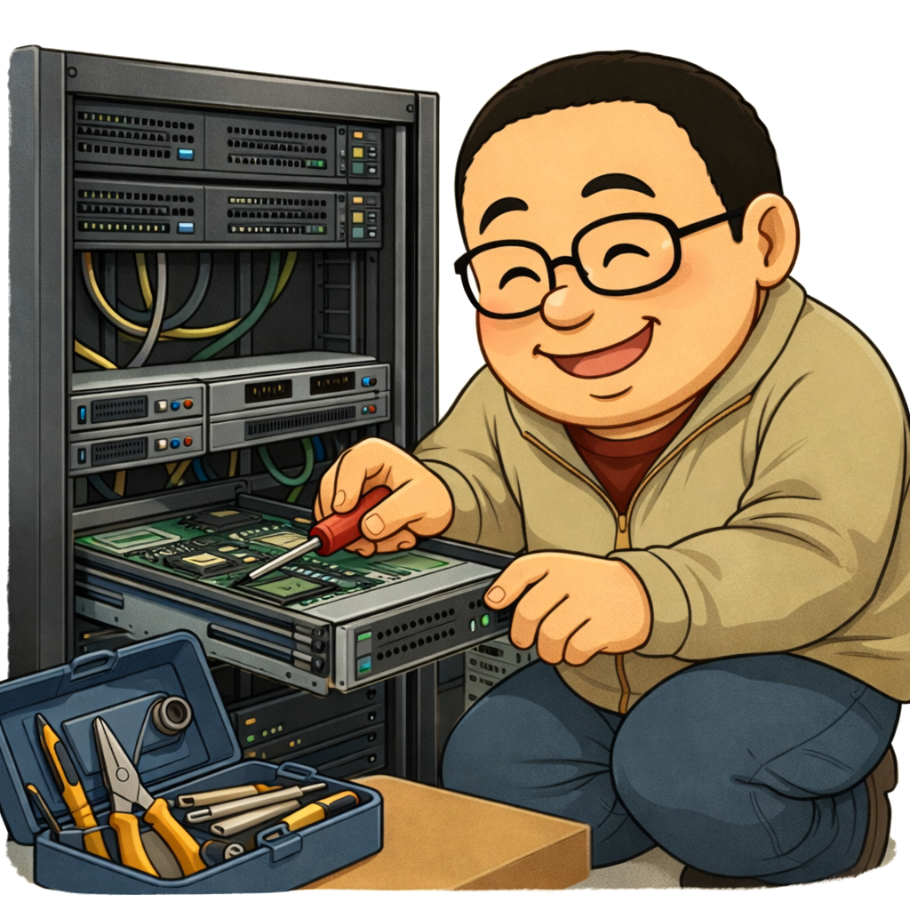 サーバ修理の画像
